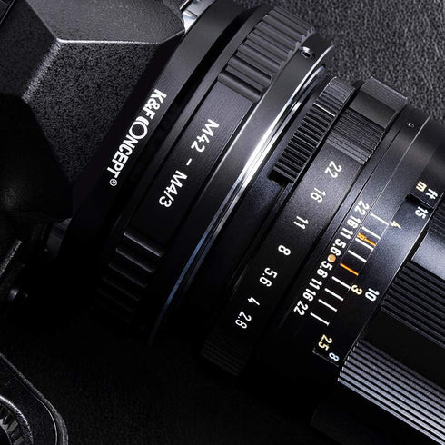 K&F Concept M42 Lens to Micro 4/3 Lens Adapter - Fits Olympus PE, Panasonic Lumix