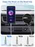 HAOISH 10 3.5 mm Braided-1/8 Aux Cord FT, Audio Cable Nylon Male to Male Auxiliary Stereo Jack Cables for Car/Home