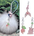 hejhncii Cute Fish Tail Strawberry Pig Hanging Pendant - Sweet Phone Strap Lanyard
