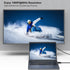 BENFEI 2 Pack 10 HDMI to VGA Feet Cable, Uni-Directional HDMI (Source) to VGA (Display) Cable (Male to Male) Compatible