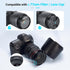Camera Lens Hood Shade for Canon EF 24-70mm f/2.8L USM, Replaces Canon EW-83F, Compatible with 77mm