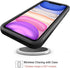 Compatible for Apple iPhone 12 Pro Max Cases - Heavy Duty Shockproof Protective Cover in Black & Black