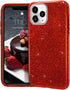 MATEPROX Compatible with iPhone 11 Pro Max Case, Bling Sparkle Cute Girls Women Protective Case (Red)