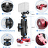 Upgraded Aluminum Fence Mount for iPhone, Compatible with GoPro 12 11 10 9, Action Cameras for Sports Recording