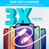 USB C to Lightning Cable 6.6FT,iPhone Charger Cord MFi Certified,USB-C iPhone Fast Charging Long Fast Charger Cord Compatible iPhone 14/14 Pro/Max/13/12/11 Pro Max/XS MAX/XR/XS/X/8/7/Plus iPad (3Pack)