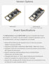 ESP32-S3-Nano Microcontroller Development Board with Pre-Soldered Header, Based on ESP32-S3R8 Chip, Integrates 2.4GHz Wi-Fi and Bluetooth LE Dual-Mode Compatible with Arduino Nano ESP32 by UeeKKoo