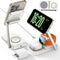 LISEN iPhone Charging Station for Magsafe Charger Stand, 3 in 1 Charging Station for Apple 15W, Fits iPhone 16/15/14