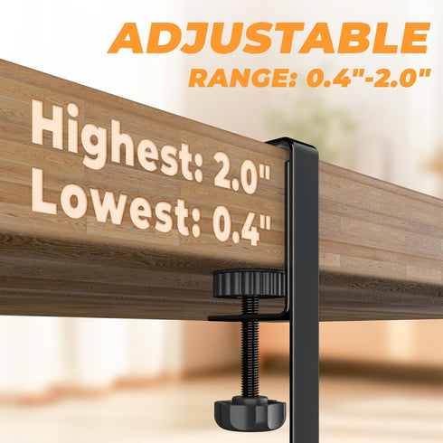 Under Desk Cable Management Tray, Cable Organizer, Cord Management Box for Office, Home, No Drill Required