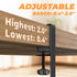 Under Desk Cable Management Tray, Cable Organizer, Cord Management Box for Office, Home, No Drill Required