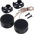 2pcs Car Tweeters, 500W High Efficiency Mini Dome Speakers for Car Audio System