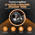 TOPSTRONGGEAR 20 Feet 9-Conductor Speaker Cable - 16AWG 100% OFC, 4-Channel Speaker Wire and Remote Wire