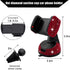 Bling Car Phone Holder, 360 Degree Adjustable Crystal Auto Dashboard Air Vent Cell Phone Mount, Universal Car Phone Holder Mount for Windshield Dashboard and Air Outlet (Red) by Suvnie