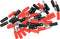 RDEXP 40pcs Nickel Plated 4mm Male Screw Type Banana Plug Multimeter Probe Connectors