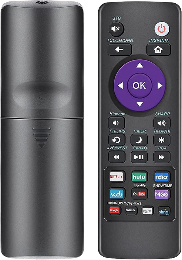 Universal Remote for Roku Boxes & TVs - Supports TCL, Sanyo, LG, RCA, Philips, HITACHI, ONN, Insignia, Hisense