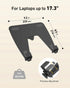 ergounion 100x100mm, 17.3in 28.6lbs Laptop Tray for Monitor Arm - VESA Mount Laptops up to & - Notebook Tray Office