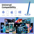 10 Pack High Sensitivity Stylus Pens with 20 Pcs Replacement Capacitive Tips for iPhone iPad Android PC Tablets