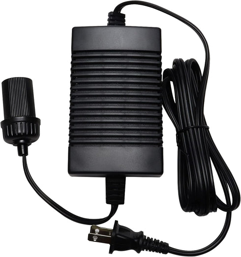 Koolatron 110 Volt AC to 12 Volt DC Power Adapter, 12V 5A DC Power Converter, Black, 6 Ft Cord