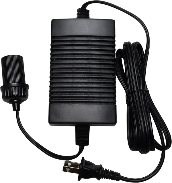 Koolatron 110 Volt AC to 12 Volt DC Power Adapter, 12V 5A DC Power Converter, Black, 6 Ft Cord