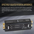 Audio Hum Eliminator Ground Loop Noise Isolator (No Affects Bass), Dual Channel Gold Coating Aluminum Shell Noise