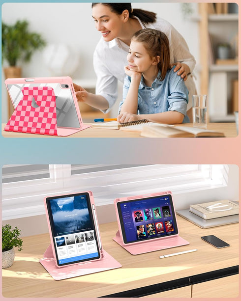 Uppuppy A16 10th 10.9 Inch 10/11 2025 for iPad Case - for iPad Generation Case Women Girls Cute Girly Teens Kids Pretty
