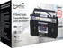 Supersonic SC-3201BT 4 Band Radio & Cassette Player - Bluetooth Speaker with MP3 Playback, USB, SD Card, Earphone Jack