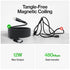 12W, 3FT Statik MagStack USB A to iPhone Cable MFi Certified, Clutter-Free Magnetic Charging Cable, Anti-Tangle Phone