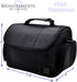 Large Digital Camera/Video Padded Carrying Bag/Case for Nikon D750, D810, D5500, D750, D700, D3000, D3100, D3200, D3300, D5000 Camera & More