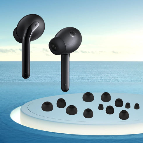 InnoHHustle Earbuds(12 Extra Small Earbuds Tips Replacement Earbud Tips Soft Silicone Earbuds for in-Ear Headphones