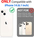 SPORTLINK Waterproof Case for iPhone 14, Full Body Heavy Duty Protection, Full Sealed Cover, Shockproof Dustproof