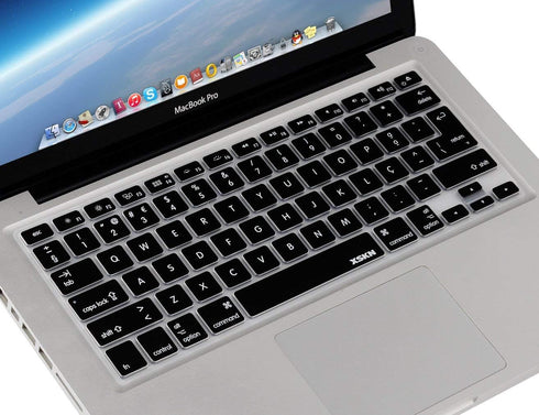 Portuguese Language Keyboard Cover - Silicone Skin for MacBook Pro 13 15 17 Inch