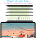 iPencil for iPad, LED Power Display, Pencil with Palm Rejection & Tilt Sensitivity, Stylus Pen for iPad 6/7/8/9/10,