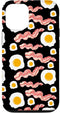 Bacon And Eggs Pattern Bacon Lover Gift Case for iPhone 12/12 Pro