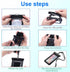 3 Pack IPX8 Waterproof Phone Pouch, Universal Dry Bag Phone Protector for iPhone 15 14 13 12 11 Pro Max Plus XS XR X 8