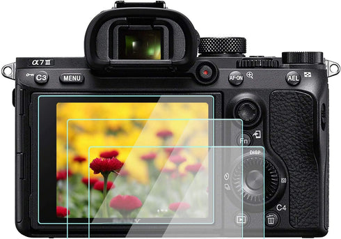 a7iii Screen Protector for Sony Alpha a7iii a7siii a7riv ii a7c Camera (3 Pack), WH1916