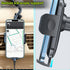 ANFTDCO Car Phone Holder Mount, Gooseneck Vehicle Dashboard Windshield Smart Phones Cradle with Strong Suction Cup