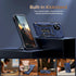 Goodon iPhone 11 Case - Military-Grade Shockproof, Matte Finish, Sliding Camera Cover, Screen Protector, Metal