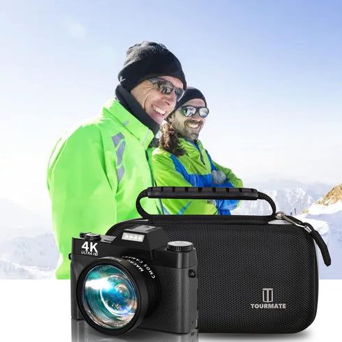 Hard Case for Acoletty 4K Digital Vlogging Camera, Travel Carrying Protective Storage Shell
