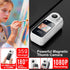 1080P Zyyini Action Camera, Mini Body Wearable Portable Thumb Camera Video Recorder with Magnetic Lanyard, One Click