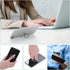 ralhaywi 2pcs Kickstand360 Diamond Phone Ring Stand HolderRound Transparent Phone Ring Degree Rotation Finger Grip