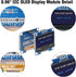 AYWHP 5 0.96 Inch I2C 128x64 Pcs OLED IIC Display Module, Pixel Serial Display Board, Module for Arduino Display
