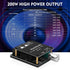 ZK-1002L 200W 2.0 5-24V Audio Power Amplifier Board with Bluetooth and AUX Inputs, Channel Stereo Mini Power Amplifier