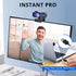 Lusinx 2K Webcam for Computer/Laptop/Desktop/PC, Camera with Microphone, USB Plug&Play, Auto Low Light Correction