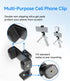 Magnetic Neck Phone Holder with Light, Hands Free Selfie Neck Tripod Chest Mount for iPhone 16, Samsung, GoPro, DJI