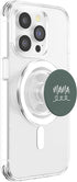 Mama and Mother Designs Cute Heart Mama Woman Mom Mother Sage Green PopSockets PopGrip for MagSafe
