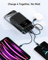 Kuulaa 20000mAh, 22.5W Pack 17 16 15 14 13 12 Portable Charger with Built in Cables Travel Power Bank with LED Display