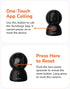 SensForge 2.5K 360 2-Day 64GB (1, Pan-Tilt Security Camera, Dual-Band WiFi Camera for Home, Free AI Human & Pet