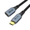 Shop USB C Extension Cable 3.3Ft (100W/10Gbps) - Gold Connector, Nylon Braided, Fast Charging for Laptops, Tablets,