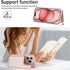 Jcxtrombulous 12/12 for iPhone Pro Wallet Case with Card Holder Slots and Strap, RFID Blocking Magnetic Flip Folio
