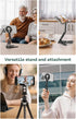 FANAUE 360 Magnetic Tripod Mount - Adjustable Aluminum Stand, Portable Foldable Design, Strong Magnetic Compatible