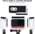 Waterproof Housing Case for Insta360 ONE RS 4K Edition, Underwater Diving Protective Shell with Bracket Accessories